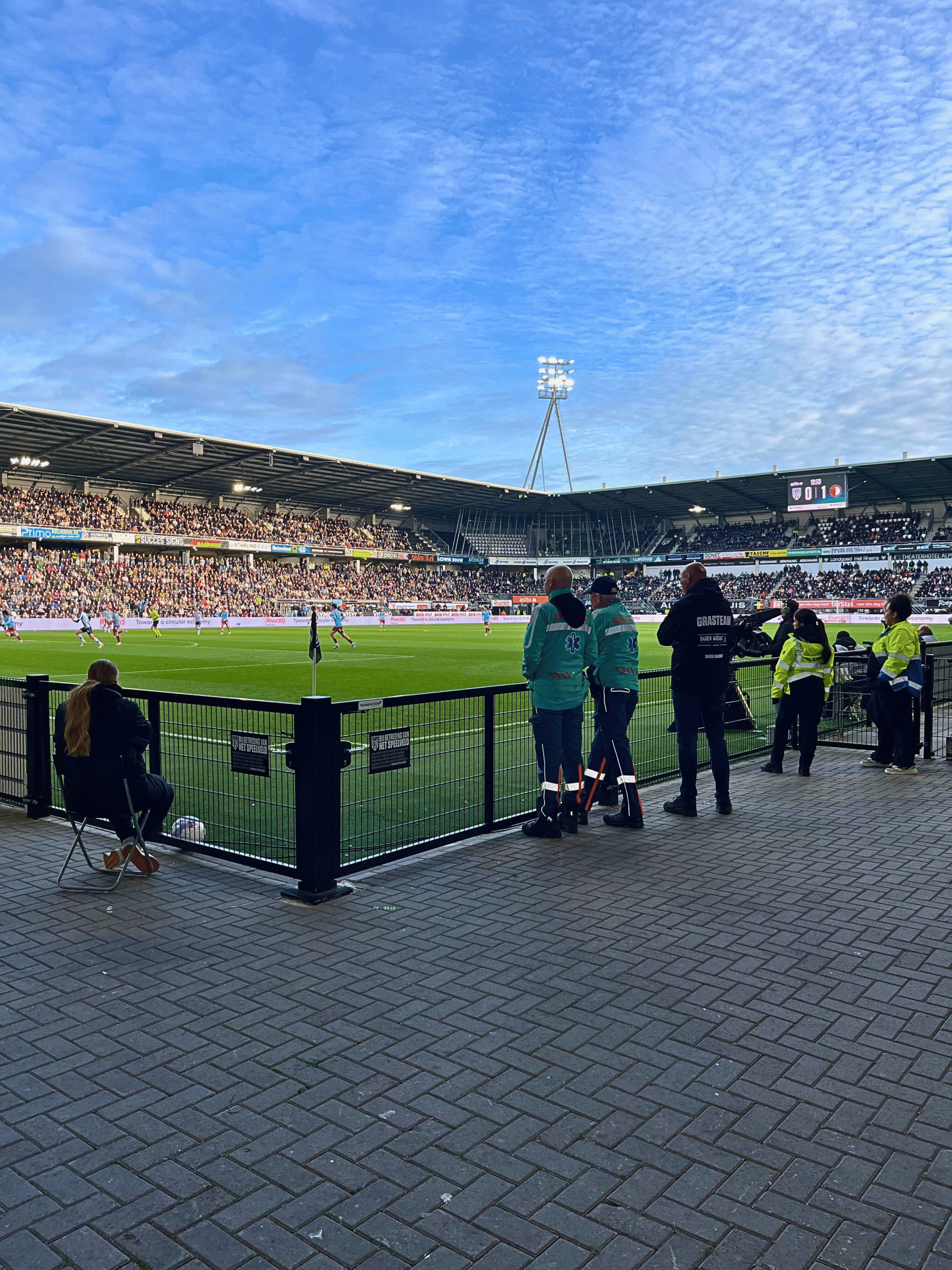 Teamwork op volle kracht tijdens wedstrijddag!🔥